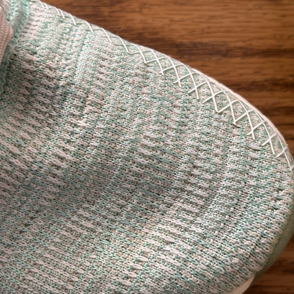 Adidas Women's Pure Boost Mint Green Sneakers - Picture 6 of 9
